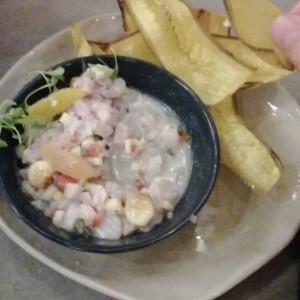 Ceviche Blue Moon Style