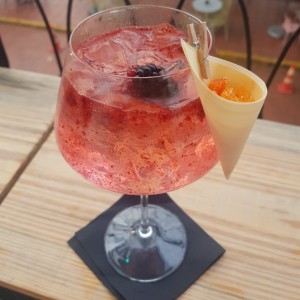 gin frutos rojos