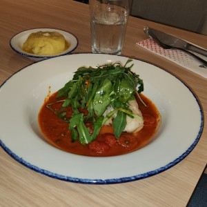 Corvina a La Livornesa