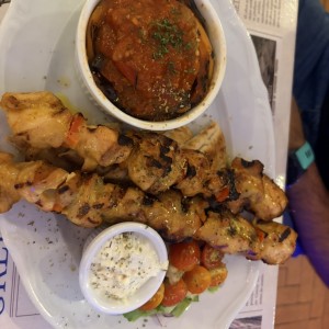 Souvlaki de puerco