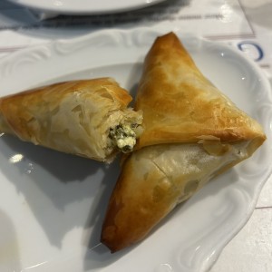 Empanadas de espinaca y queso
