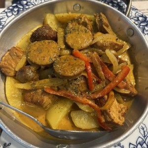 Cordero y chorizo 