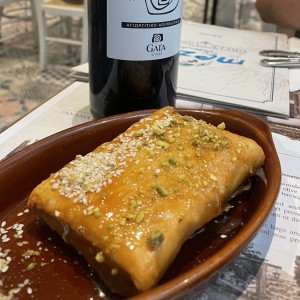 Feta filo crusta