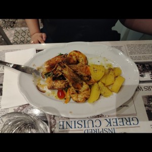 Langostinos a la Brasa 