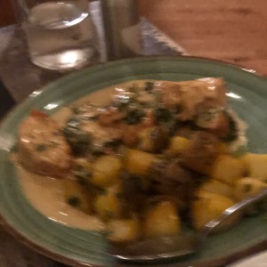 Pollo confitado