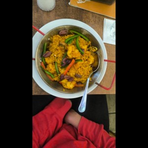 paella para uno