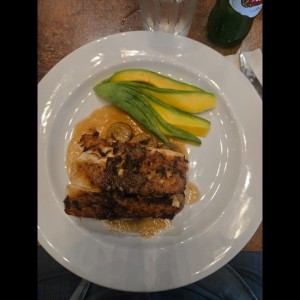 corvina con papas