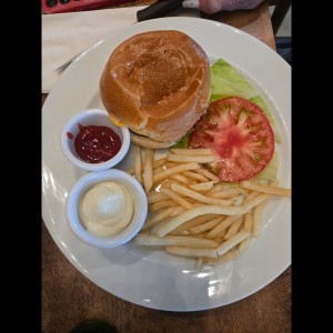 hamburgesa con queso