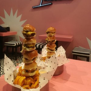 mini cheese burger