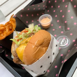 double cheese burger