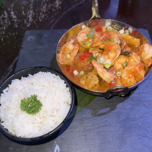 Camarones a la Choriza