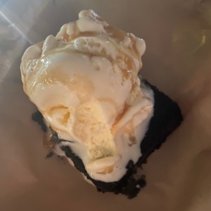 brownie helado