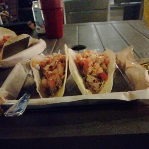 Tacos robalo y dorado