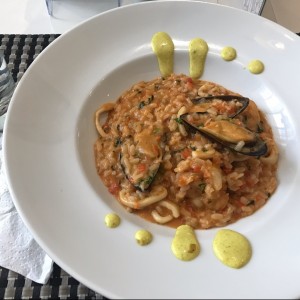 risotto de mariscos
