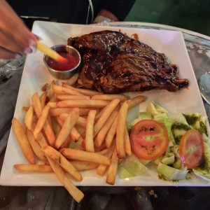 Platos Calientes - Costillas BBQ
