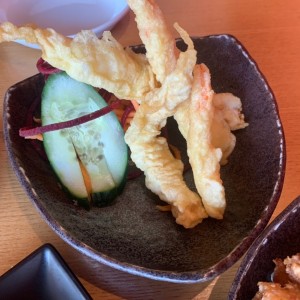 Entradas - Ebi Tempura