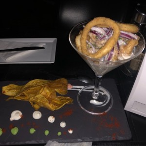 Ceviche frito
