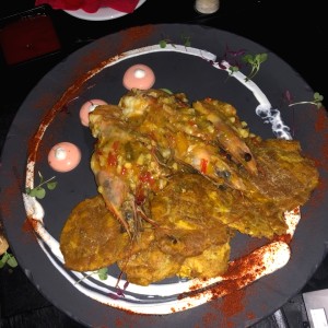 Langostinos al ajillo