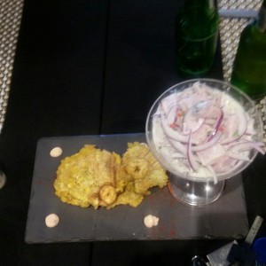 Ceviche de corvina