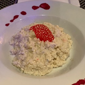 risotto cuatro quesos
