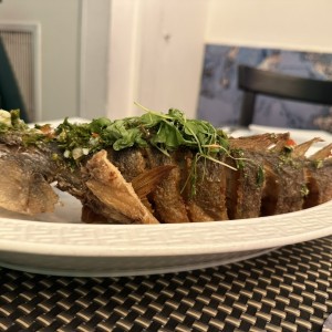 Pescado frito 