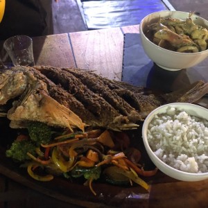 Pargo en Salsa de Maricos 