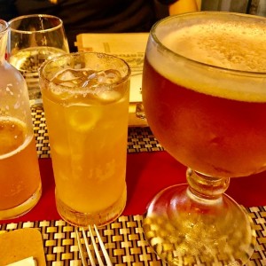 Cervezas artesanales de la fabrica