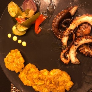 pulpo al grill
