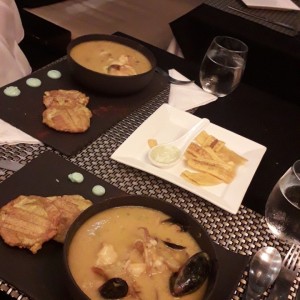 sopa de mariscos