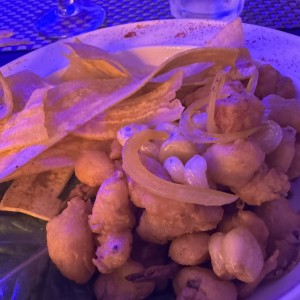 Ceviche frito 