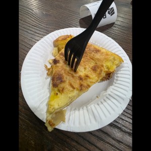 Pincho de tortilla española