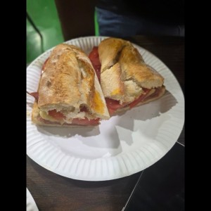 Bocadillo de jamón serrano