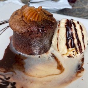 Volcan de chocolate