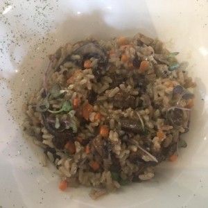 risotto de hongos!