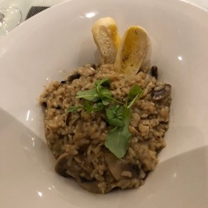 risotto de hongos
