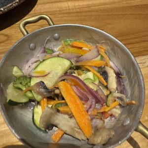 Vegetales salteados