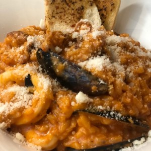 Risotto de frutos del mar
