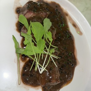 Filete a la pimienta