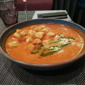 sopa de tomate