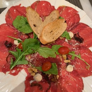 carpaccio de res