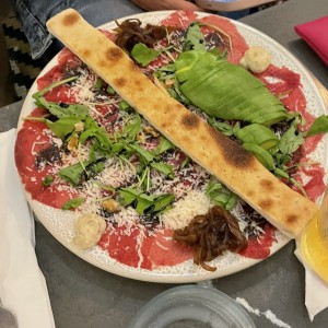 Entradas - Carpaccio de Res