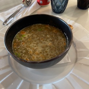 Sopa de lenteja