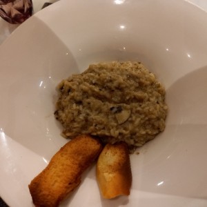 risotto de hongos