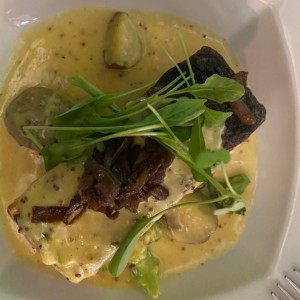 salmon en salsa dijon