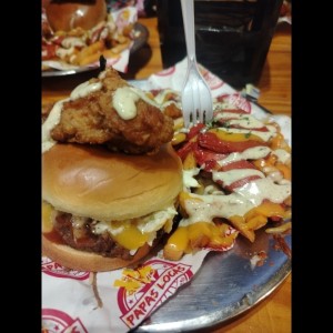 Salchi burger