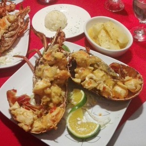 langosta al ajillo