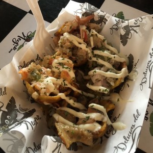 Patacones rellenos