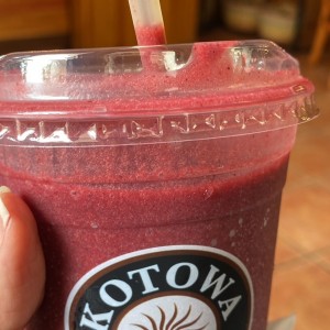 Jugo de fresa