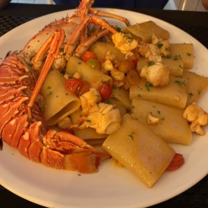 Paccheri con Aragosta