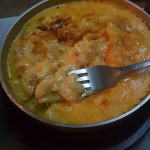 plato de mac& cheese